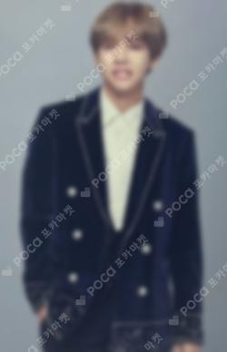 2017 BTS LIVE TRILOGY EPISODE III THE WINGS TOUR THE FINAL MINI PHOTO CARD V photocard image