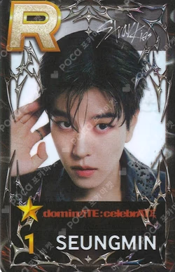 Stray Kids World Tour dominATE : celebrATE SuperStarJYPNATION SEUNGMIN photocard image