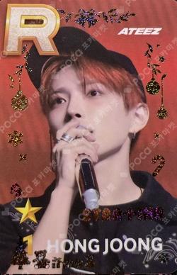 SUPERSTAR POP-UP STAR+ING : Christmas Bear WINTER PACKAGE HONGJOONG photocard image