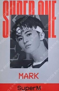 Superm One Super Ver Album Photocard MARK photocard image