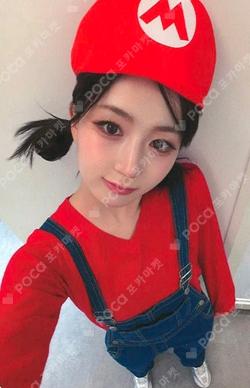 Blue Valentine MAKESTAR HAEWON photocard image