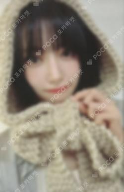 KKUROCHET Hooded Scarf SAKURA photocard image