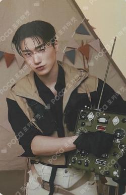 ATEEZ X ANITEEZ POP-UP STORE ANITEEZ IN TREASURE RANDOM TRADING CARD SAN photocard image