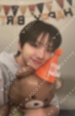 The Action WEVERSE LUCKY DRAW WOONHAK photocard image