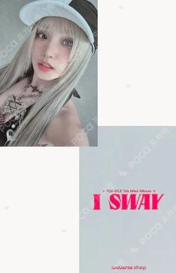 I SWAY WEVERSE YUQI photocard image