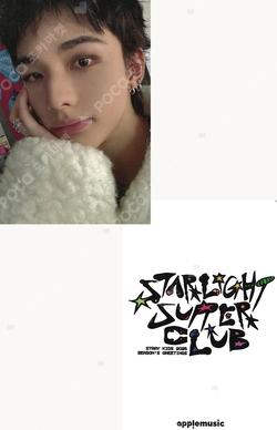 2026 SEASON'S GREETINGS [STRAIGHT SUPPER CLUB] APPLEMUSIC HYUNJIN photocard image