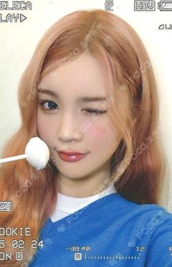 TELECA COLLECTION CARD 2025 K-POP ROOKIE RARE A-Na photocard image