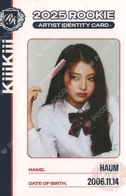 TELECA COLLECTION CARD 2025 K-POP ROOKIE RARE
