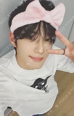 EUPHORIA FREAK ALARM ver. OLIVE YOUNG SANGHYEON photocard image