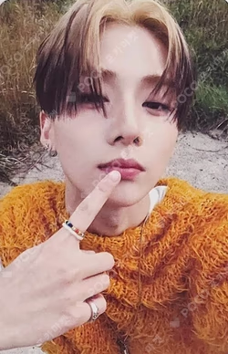 EUPHORIA STAR ROAD ver. MAKESTAR LUCKY DRAW SANGWON photocard image