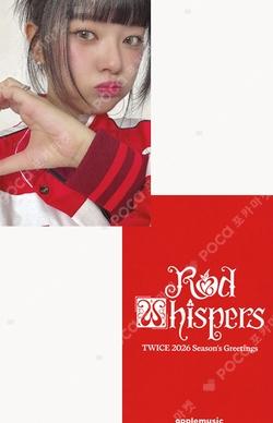 2026 SEASON'S GREETINGS [RED WHISPERS] APPLEMUSIC JEONGYEON photocard image