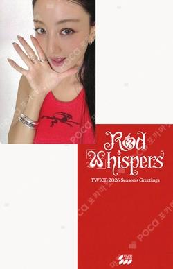 2026 SEASON'S GREETINGS [RED WHISPERS] SOUND WAVE JIHYO photocard image