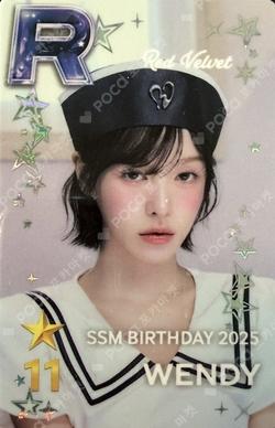 SSM BIRTHDAY 2025 WENDY photocard image