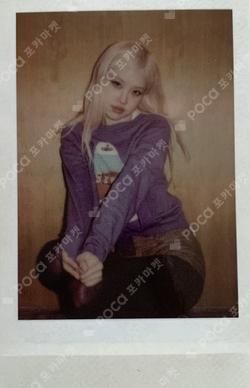 ROSÉ Encore Pop-up in Seoul ’one year of rosie‘ REWARD ROSE photocard image