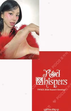 2026 SEASON'S GREETINGS [RED WHISPERS] WITHMUU