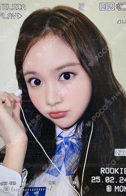 TELECA COLLECTION CARD 2025 K-POP ROOKIE RARE Carmen photocard image