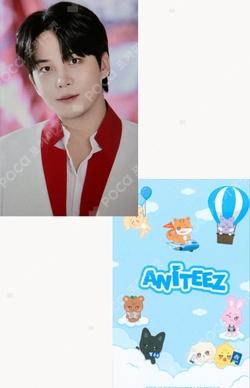ATEEZ X ANITEEZ POP-UP EXHIBITION & STORE ANITEEZ IN THE CALLING MINI MULTI CASE JONGHO photocard image