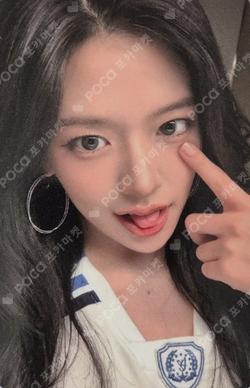 IVE SECRET APPLEMUSIC LUCKY DRAW YUJIN photocard image