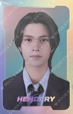 NCT ZONE COUPON CARD OFFICE WORKER ver. HENDERY photocard image