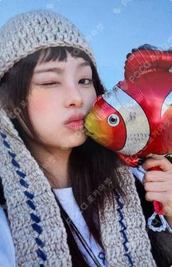 XO, My Cyberlove OLIVEYOUNG POP-UP STORE HEART COTTON BAG Chuu photocard image