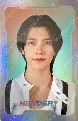 NCT ZONE COUPON CARD GARDENER ver. HENDERY photocard image