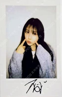 Blue Valentine APPLEMUSIC LUCKY DRAW JIWOO photocard image