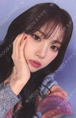 Blue Valentine MAKESTAR JIWOO photocard image