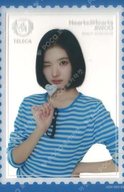 TELECA COLLECTION CARD 2025 K-POP ROOKIE RARE JIWOO photocard image