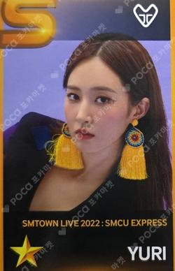 SMTOWN LIVE 2022 : SMCU EXPRESS  HUMAN CITY SUWON SUPERSTAR SMTOWN YURI photocard image