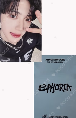 EUPHORIA FAN SHOWCASE Mnet Plus Merch SANGHYEON photocard image