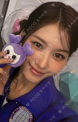 2025 TWICE FANMEETING [10VE UNIVERSE] LOVELY PHOTOCARD SLEEVE SANA photocard image