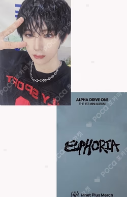 EUPHORIA FAN SHOWCASE Mnet Plus Merch ANXIN photocard image