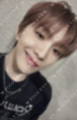 The Action WEVERSE JAPAN LUCKY DRAW WOONHAK photocard image