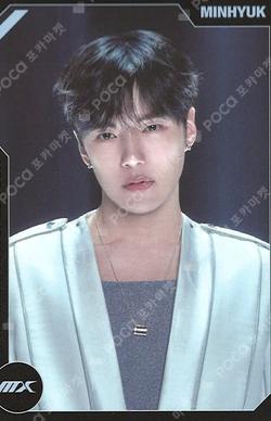 2026 MONSTA X WORLD TOUR [THE X : NEXUS] RANDOM PHOTOCARD PACK MINHYUK photocard image