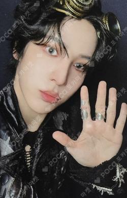 ATEEZ [GOLDEN HOUR : Part.4] POP-UP STORE ACRYLIC MEMO BOARD YUNHO photocard image