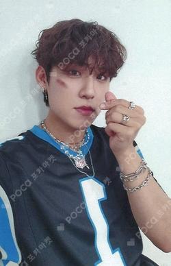 BORN LIKE THIS MILLIONMUSIC PARK WOO JIN photocard image