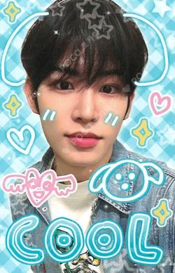 Kick Out, Flip Now! MAKESTAR LUCKY DRAW Minje photocard image