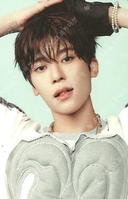 NCT WISH POP UP [FIND YOUR COLOR] RANDOM TRADING CARD SET COLOR ver. SION photocard image