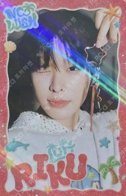 NCT WISH POP UP [FIND YOUR COLOR] RANDOM TRADING CARD SET Surf ver. SPECIAL RIKU photocard image