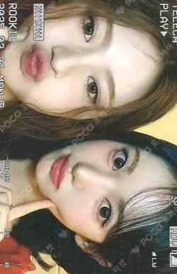 TELECA COLLECTION CARD 2025 K-POP ROOKIE RARE Unit photocard image