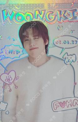 MIIM COLLECTION CARD CARTOON CARD WOONGKI photocard image