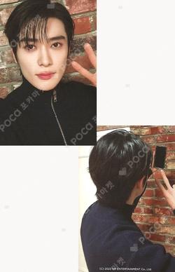 2023 PINK CHRISTMAS ACRYLIC TURNING STAND SET JAEHYUN photocard image