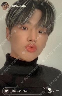 LOVE or TAKE Mild ver. HONGSEOK photocard image