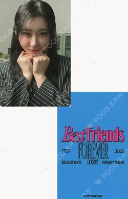 ITZY 2025 Season's Greetings [Best Friends Forever] KPOP TOGETHER CHAERYEONG photocard image