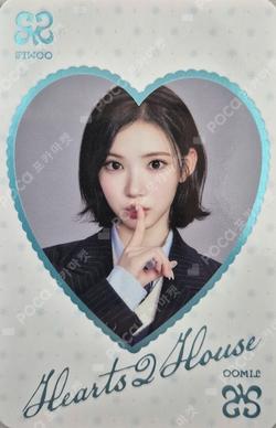 2026 Hearts2Hearts FANMEETING [HEARTS 2 HOUSE] RANDOM TRADING CARD JIWOO photocard image