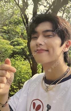 INFUSE POP-UP CAFE MILK GLASS MINKYUN photocard image