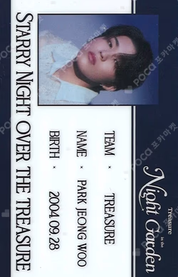 NIGHTGARDEN TREASURE PVC CARD WALLET