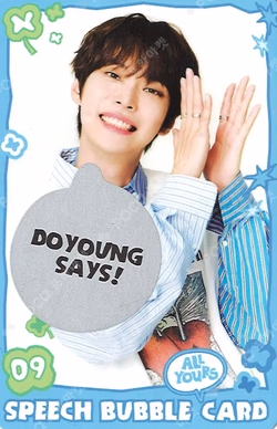 2025 DOYOUNG ENCORE CONCERT [Yours] SPEECH BUBBLE CARD SET