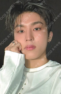 TREASURE POP-UP : My PLEASURE from TREASURE MINI ACRYLIC STAND + PVC POUCH SET PARK JEONG WOO photocard image