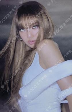 DEADLINE SILVER Ver. WEVERSE LISA photocard image